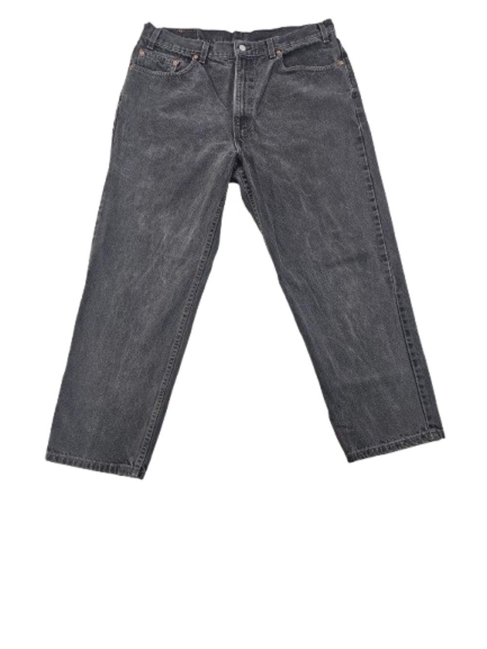 Vintage‎ 90s Y2K Made in USA Levi’s 550 Relaxed Fit Mens 40x30 Black Denim Jeans